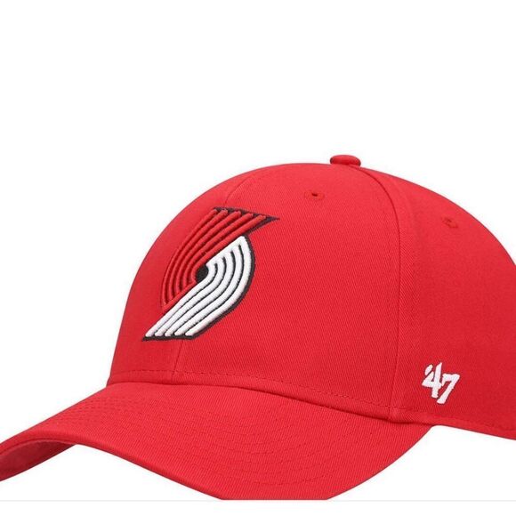 NBA Portland Trail Blazers Legend MVP Adjustable Hat Red NWT in‎ packaging - Picture 1 of 9